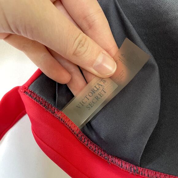 Victoria's Secret hot pink bikini top string women's size XS jelly padding - Picture 5 of 7